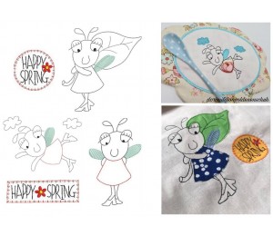 Stickserie - Lily's Happy Spring